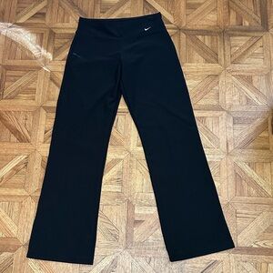 Nike Dry-Fit Black Flared Leggings